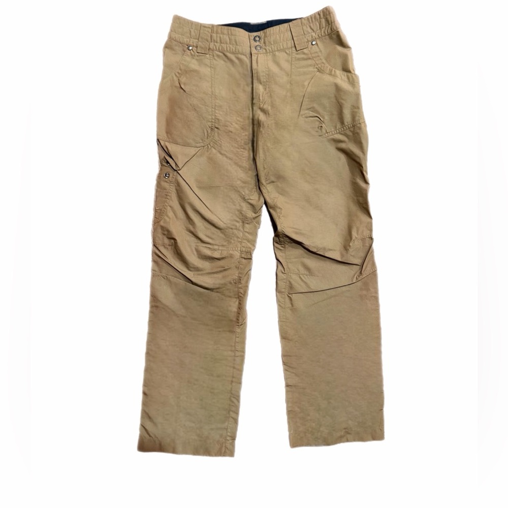 Pants arcteryx women pants green brown color outdoor adventure   size 6